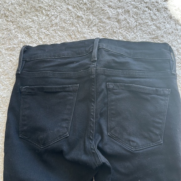 Frame skinny black jeans with knee holes - Picture 6 of 6